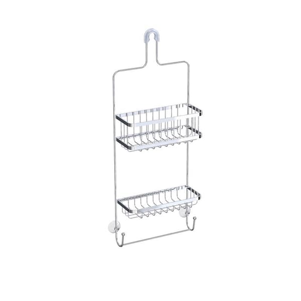 Better Living Better Living Astra 25.5 in. H X 5 in. W X 10.98 in. L Chrome Silver Shower Caddy 13214 - main
